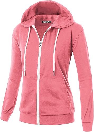 GIVON Women's Lightweight Zip Up Hoodie - Image 2