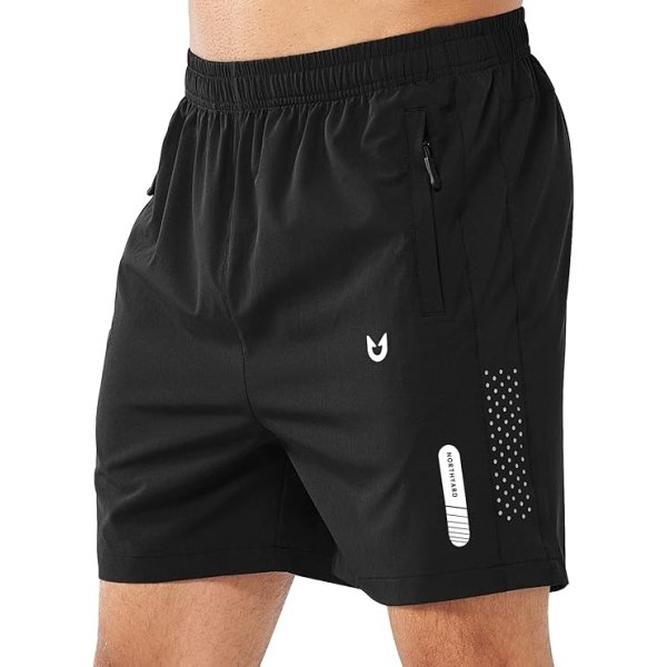 NORTHYARD Men's Athletic Running Shorts