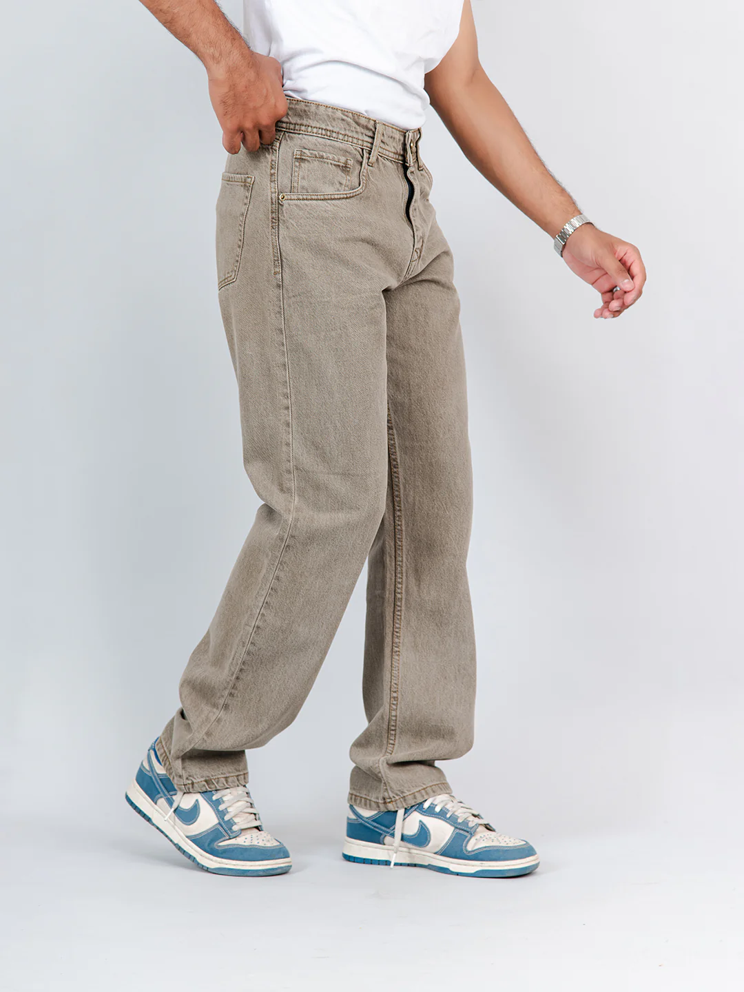 Men's Straight-Fit Wrinkle-Resistant Flat-Front Chino Pant - Image 2